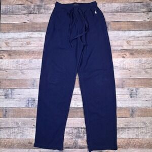 Polo Ralph Lauren Mens Lounge Pants Waffle Knit Navy Blue Small